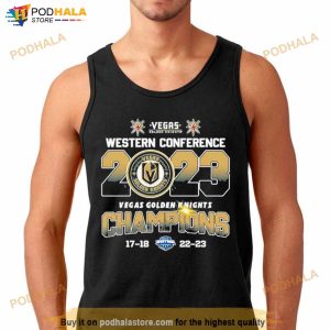 2023 Western Conference Champions Vegas Golden Knights Shirt 2
