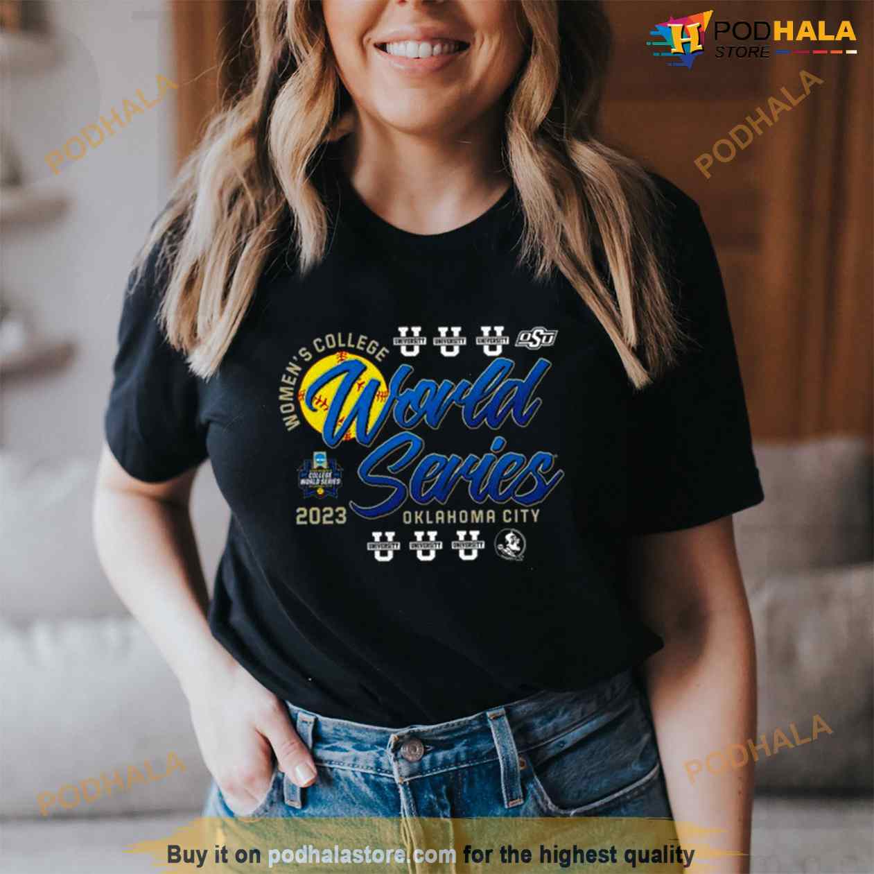 2023 Women’s Softball College World Series Group T Shirt 2023 Women’s Softball College World Series Group T Shirt