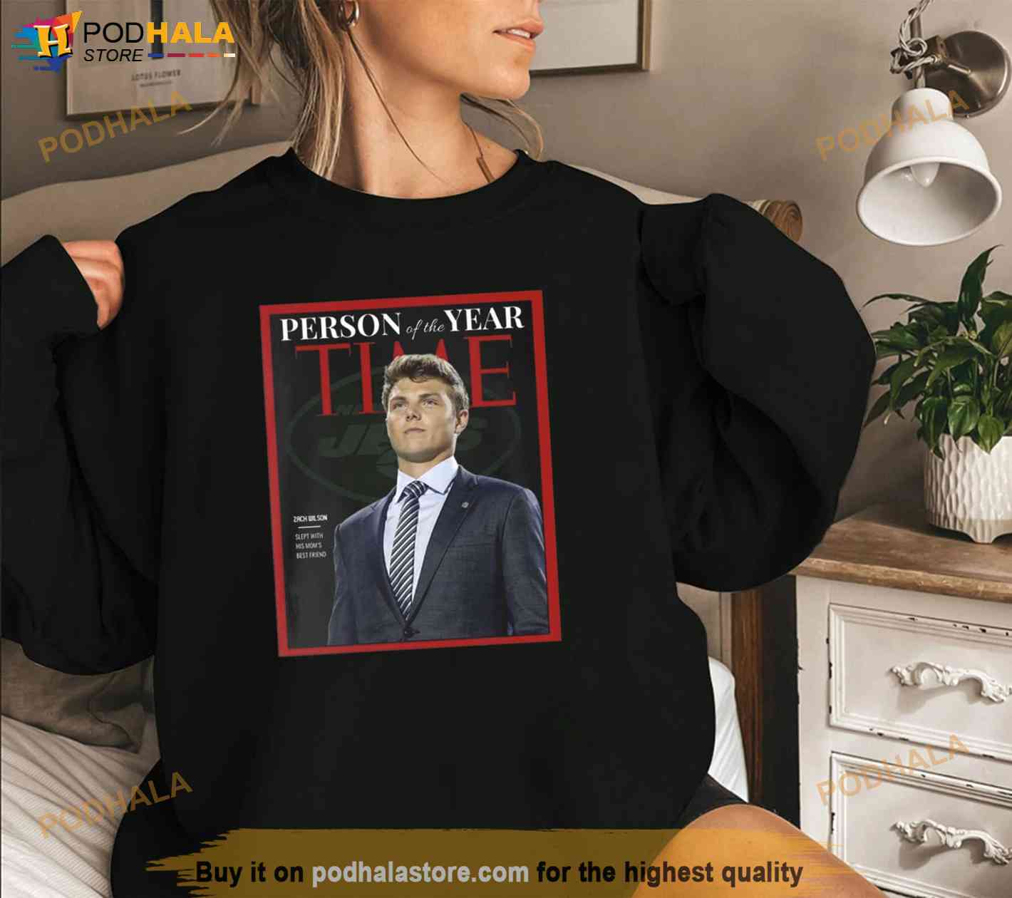 Zach Wilson time person of the year shirt, hoodie, sweater, long