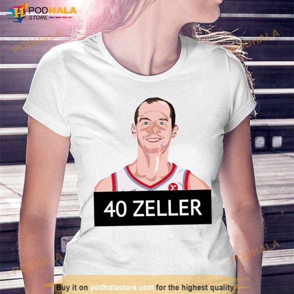 40 Zeller Fanart Cody Basketball Shirt