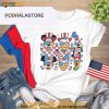 4th Of July Mickey And Friends Checkered Funny Shirt, Independence Day Gift