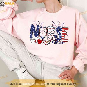4th Of July Nurse Shirt Patriotic Nurse Shirt Registered Nurse Shirt 2
