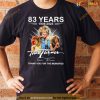83 Years 1939 – 2023 Tina Turner Thank You For The Memories Signature Shirt