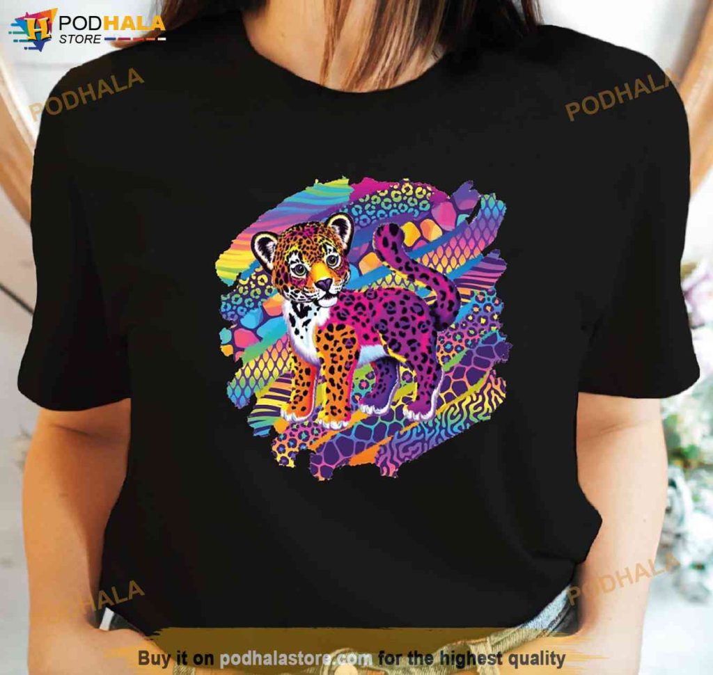 90s Inspired Tiger Shirt Lisa Frank Tiger T Shirt For Women Men Podhalastore