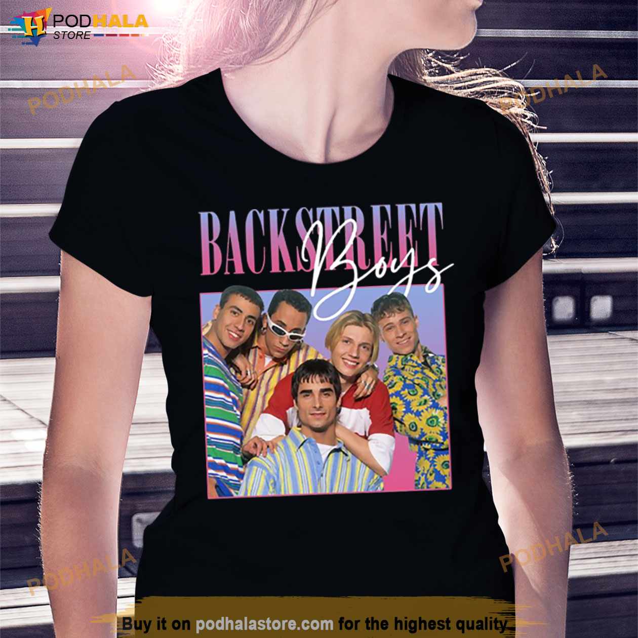 Vintage Backstreet store Boys T-shirt