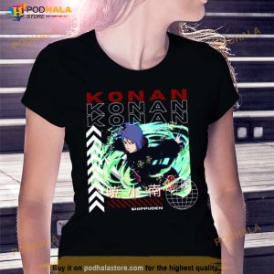 90s Vintage Konan Akatsuki Naruto Shippuden Shirt