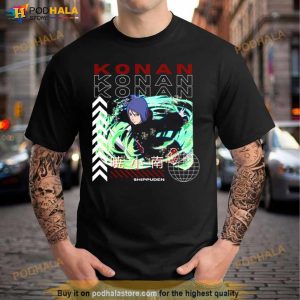 90s Vintage Konan Akatsuki Naruto Shippuden Shirt 3
