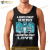 A son’s first hero Dad a daughter’s first love Philadelphia Eagle Shirt
