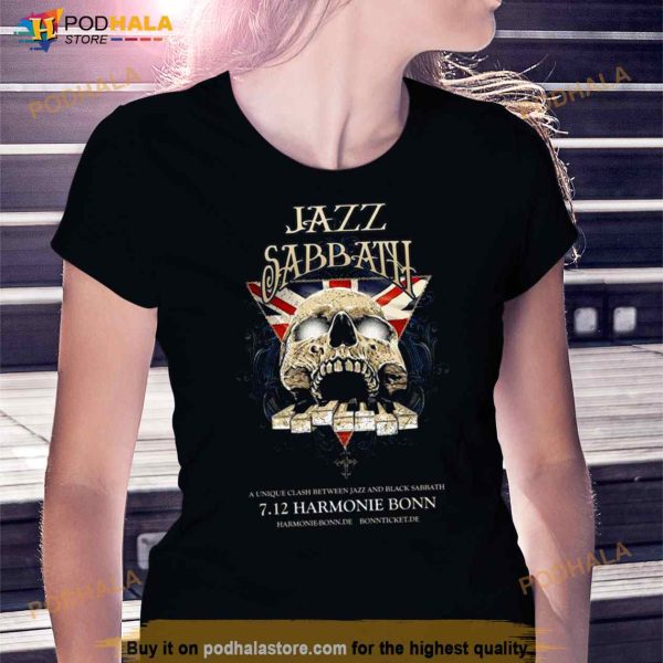 A Unique Clash Between Jazz And Black Sabbath 7.12 Harmonie Bonn Shirt
