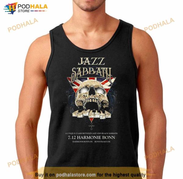 A Unique Clash Between Jazz And Black Sabbath 7.12 Harmonie Bonn Shirt