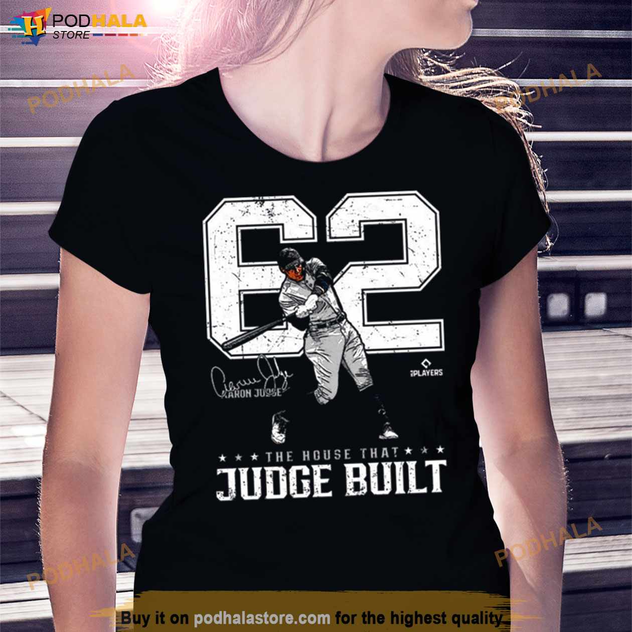 Aaron Judge 62 The House That Judge Built signature shirt, hoodie, sweater,  long sleeve and tank top