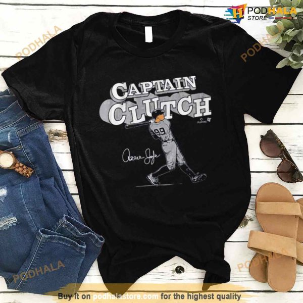 Aaron Judge Captain Clutch New York Yankees Shirt