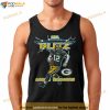 Aaron Rodgers NFL Blitz Green Bay Packers lighting Retro T Shirt