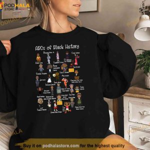 Abcs Of Black History Month Shirt Original Juneteenth Long Sleeve Shirt 3