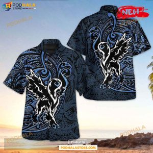 Absol Polynesian Design Hawaiian Shirt, Tropical Shirt for Women Men