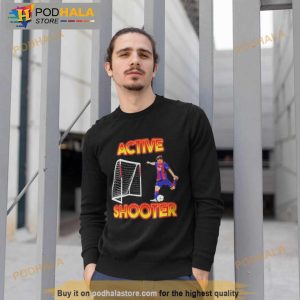 Active Shooter Lionel Messi Shirt 3