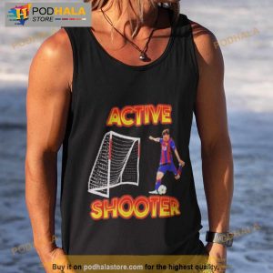 Active Shooter Lionel Messi Shirt 4