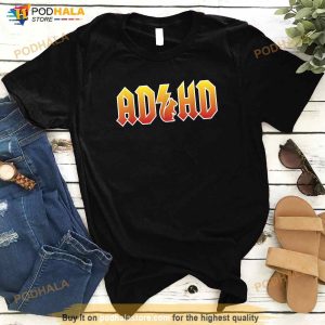 Adhd Squirrel Funny Adhd Womens Kids Or Mens Shirt 2
