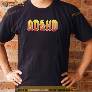 Adhd Squirrel Funny Adhd Womens Kids Or Mens Shirt 3