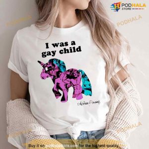Adrian Shane I Was A Gay Child Shirt 2