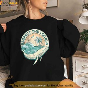 Aesthetic Respect The Local Lover Ocean Word Shirt