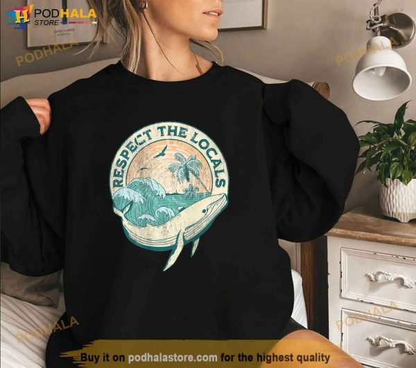 Aesthetic Respect The Local Lover Ocean Word Shirt