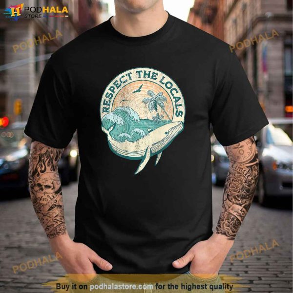Aesthetic Respect The Local Lover Ocean Word Shirt