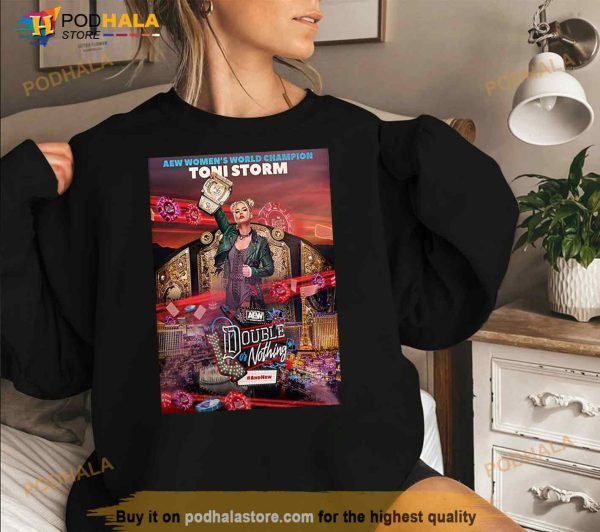 AEW Women World Champion Toni Storm Has Reclaimed The Title At AEW Double Or Nothing Shirt