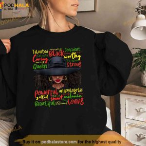 African Black History African American Ladies Juneteenth Shirt 2