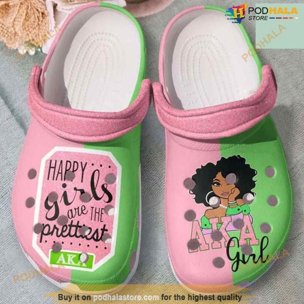 Aka Girl Classic Crocs Clog Shoes