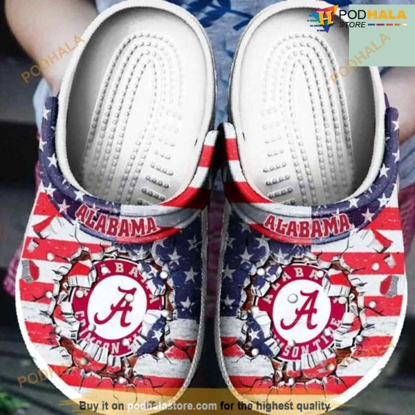 Alabama Flag Crocs Clog Shoes Shoes Crocbland Clog For Men Women