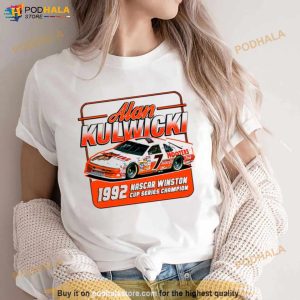 Alan Kulwicki Champion 90s Retro Nascar Car Racing Shirt