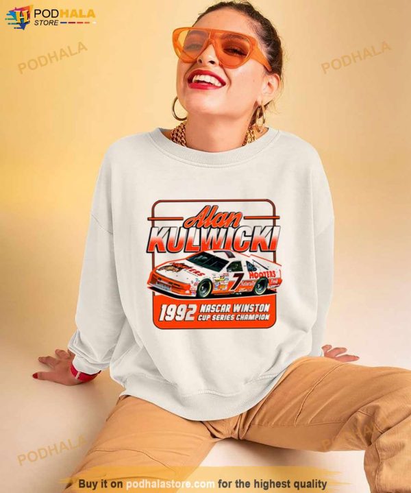 Alan Kulwicki Champion 90s Retro Nascar Car Racing Shirt