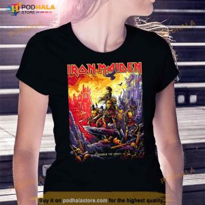 Alexander The Great Hell On Earth 2023 Tour Iron Maiden Fan Gifts T Shirt