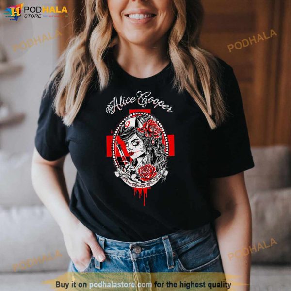 Alice Cooper – Nurse 2022 Tour T Shirt