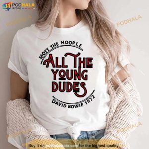 All The Young Dudes 1972 David Bowie Shirt 2