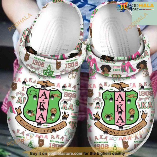 Alpha Kappa Alpha Aka Classic Clogs Crocs Clog Shoes