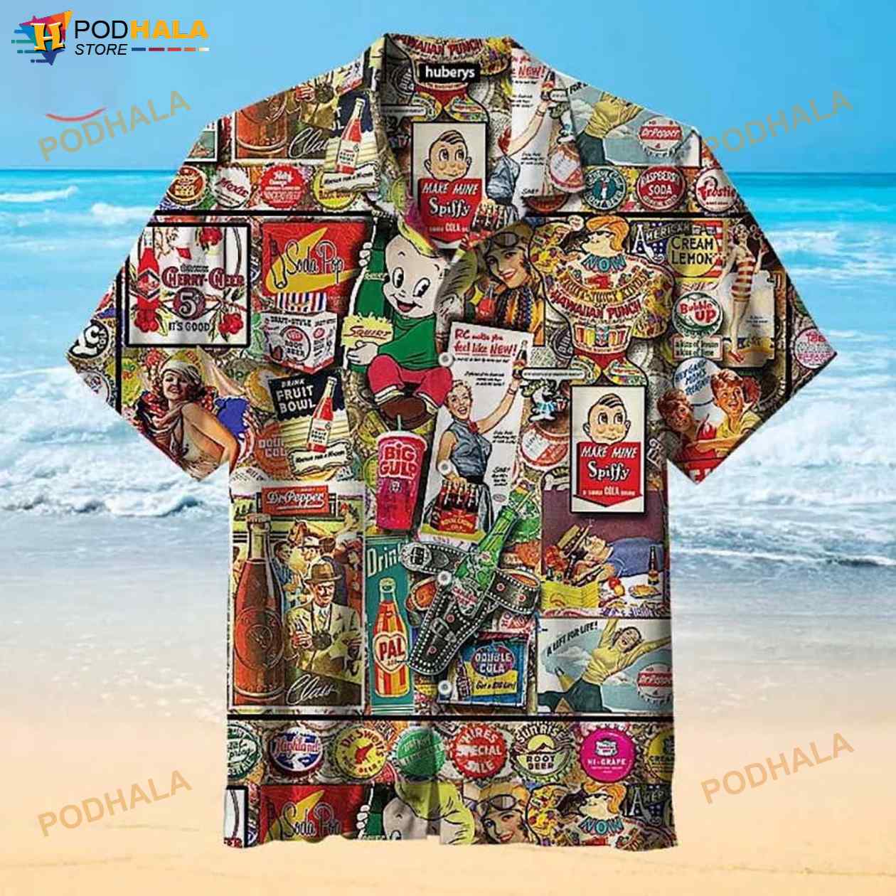 Amazing Soda Pop 3D Funny Hawaiian Shirt Amazing Soda Pop 3D Funny Hawaiian Shirt