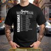 America freedom world tour 1917 world war I 1941 world war II 1950 korea Shirt