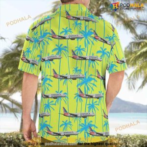 American Airlines Boeing 737 800 Aloha Hawaiian Shirt 2