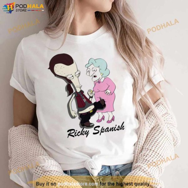 American Dad Roger Ricky Spanish Shirt