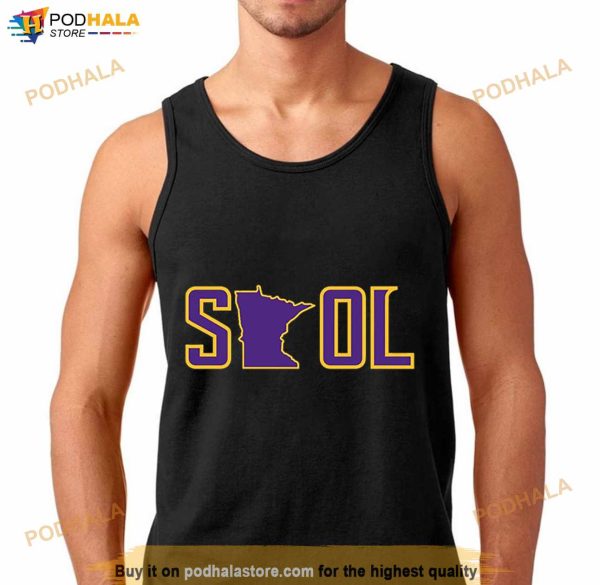 American Football Team NFL Minnesota Vikings Skol Shirt