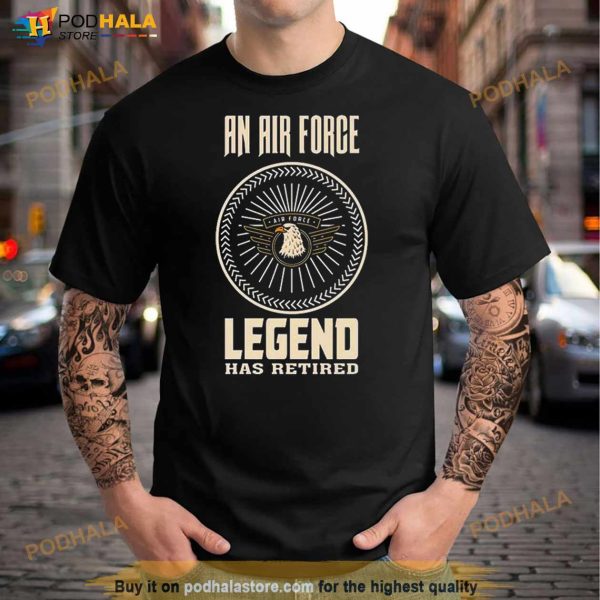 An Air Force Legend Has Retired Eagle Shirt