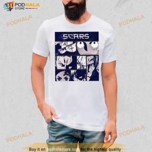 Anime Characters With Scar Naruto Shippuden Shirt 2