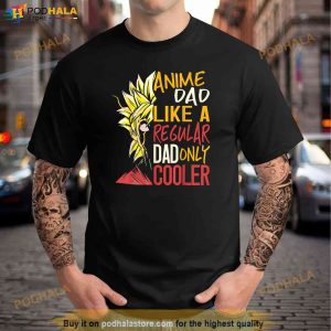 anime fathers day shirt