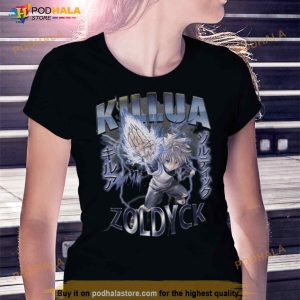 Anime Hunter X Hunter Killua Shirt 2