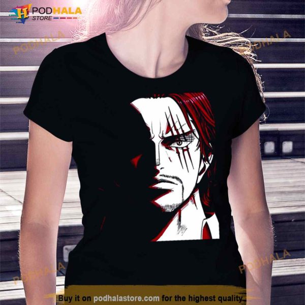 Anime One Piece Shanks Design Shirt