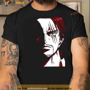 Anime One Piece Shanks Design Shirt 3
