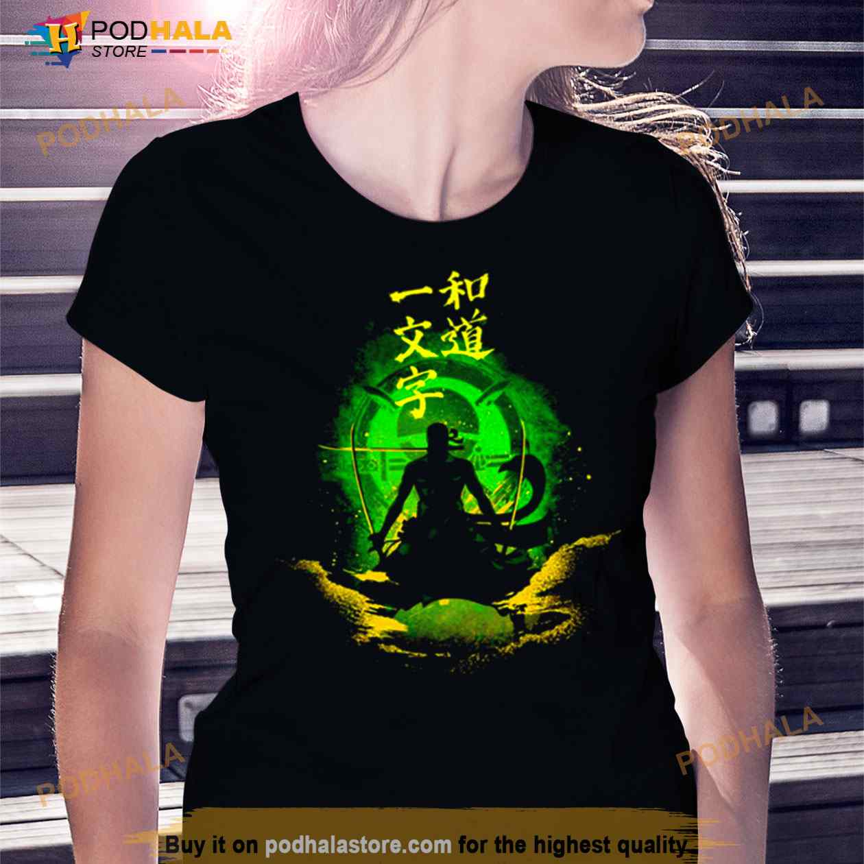 Anime Roronoa Zoro One Piece Shirt Anime Roronoa Zoro One Piece Shirt