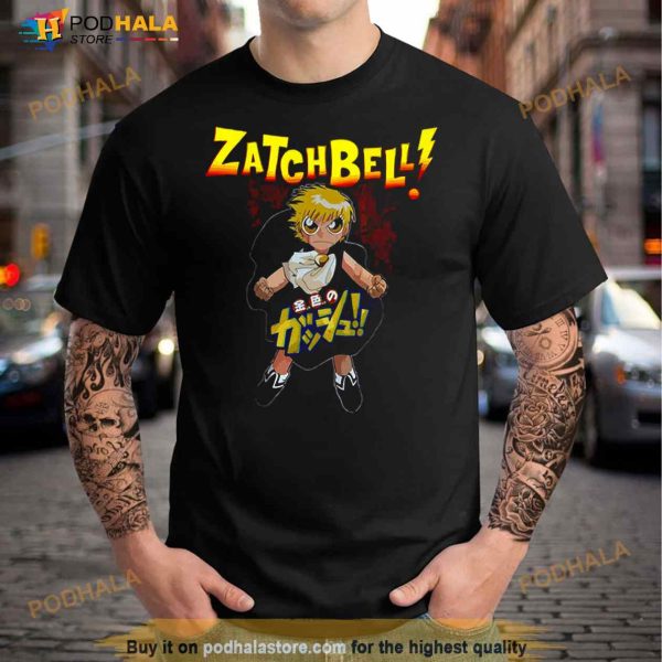 Anime Zatch Bell Golden Gash Design Shirt